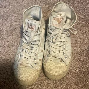 White J Crew Sneakers